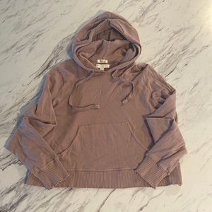 Spiritual Gangster Dreamer Cropped Hoodie- Plum